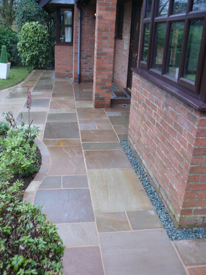 Indian Stone Paving - Landscaping in Cheshire