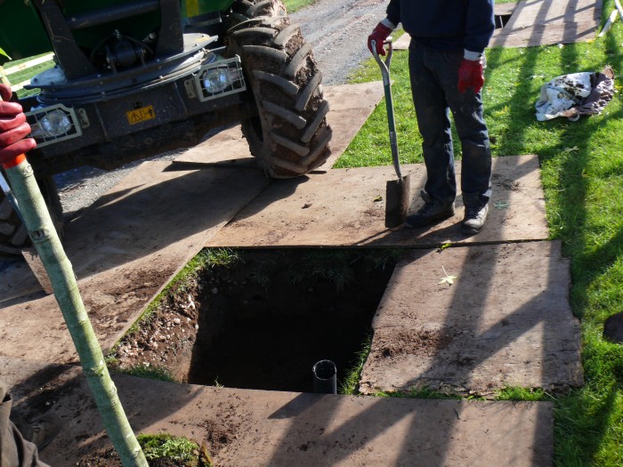 Drainage for Tree and Hedge Planting Drainage for Tree and Hedge Planting