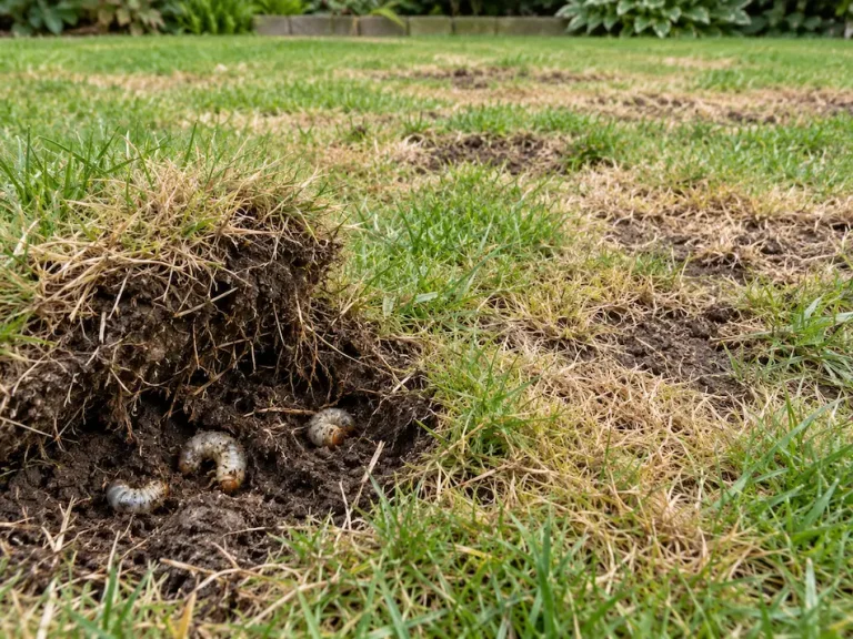 chafer grub | Blue Iris Landscapes | Blue Iris Landscapes 3 chafer grub beneath on turf