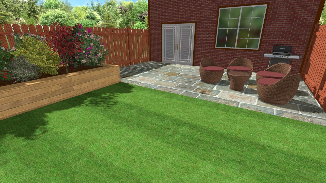 Landscaping in Trentham - CAD Design Example