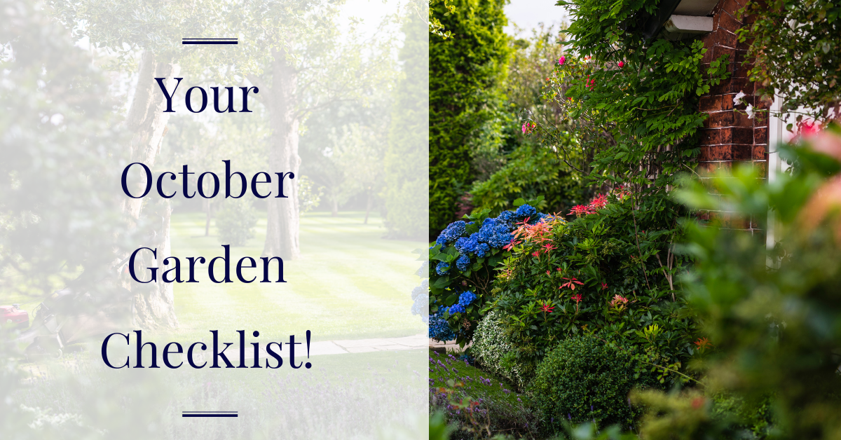 October Garden Checklist