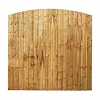 Fencing - Curved Feather Edged