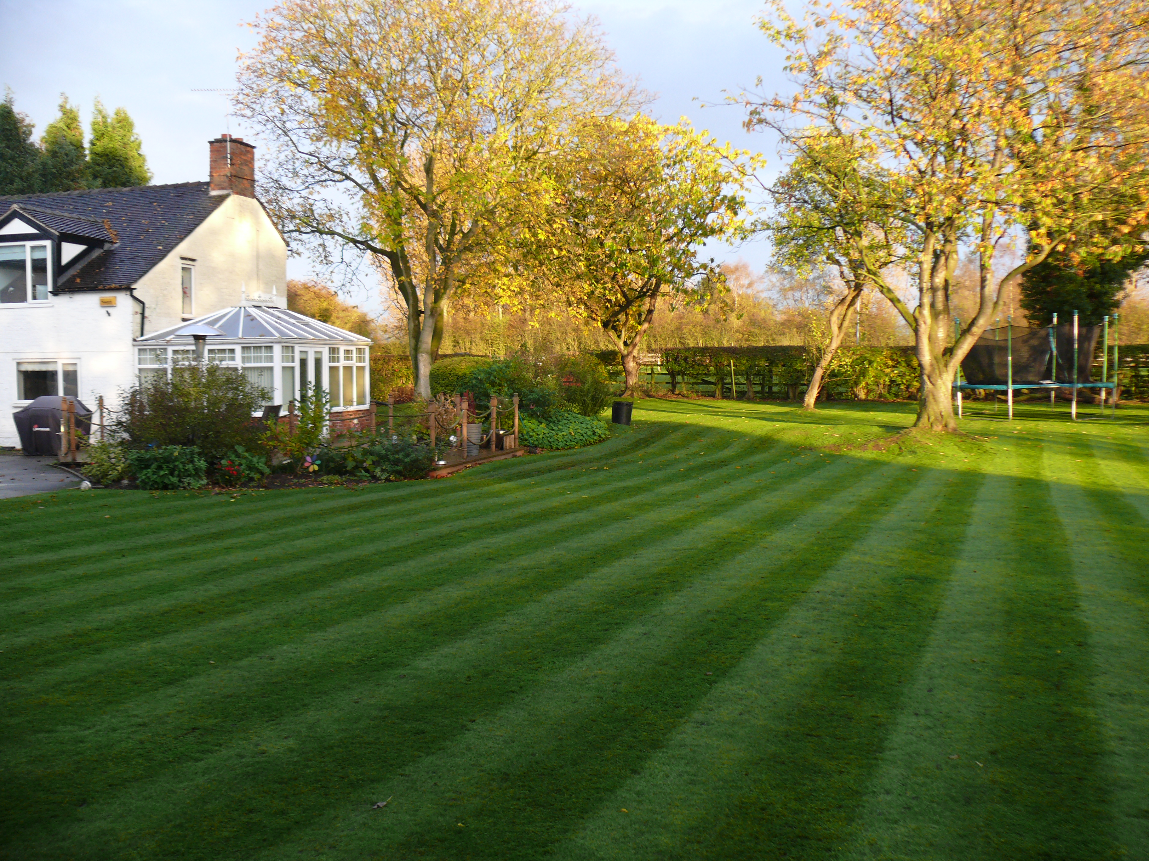 Lawn mowing