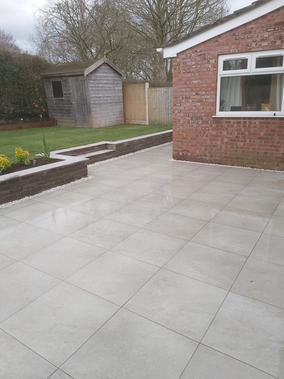 soft landscaping in trentham