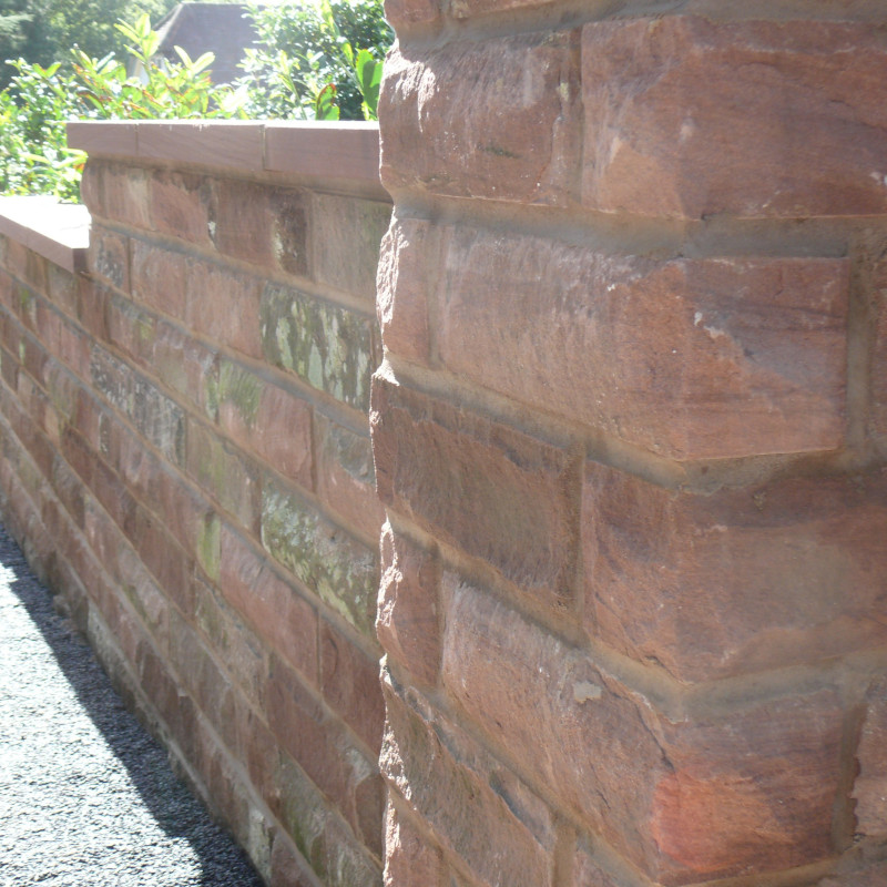 Landscaping Stone Wall