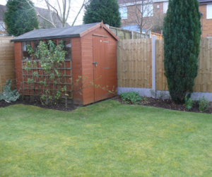 Shed in Winter