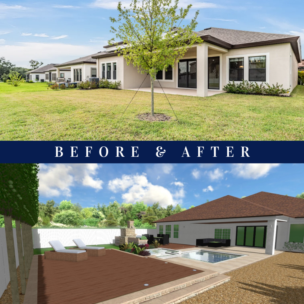 before & after CAD design