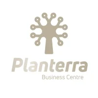 Planterra Business Centre logo with a beige stylized tree above the word 'Planterra' promo text 'Business Centre' underneath.