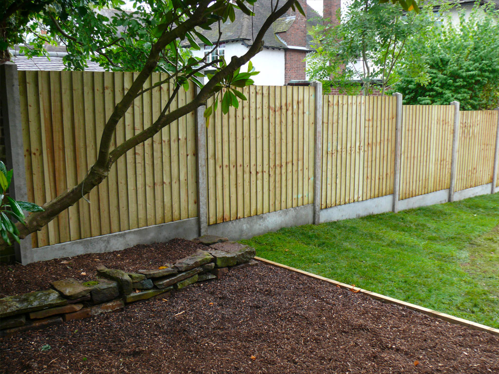 Feather edge Fence